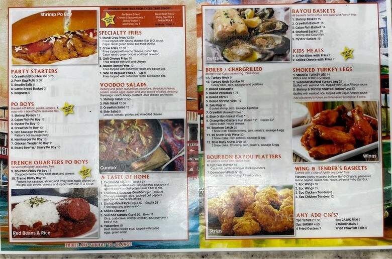 Bourbon Street Daquries - Pearland, TX menu_pic