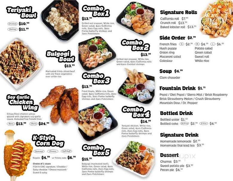 Fish N Chic - Los Angeles, CA menu_pic