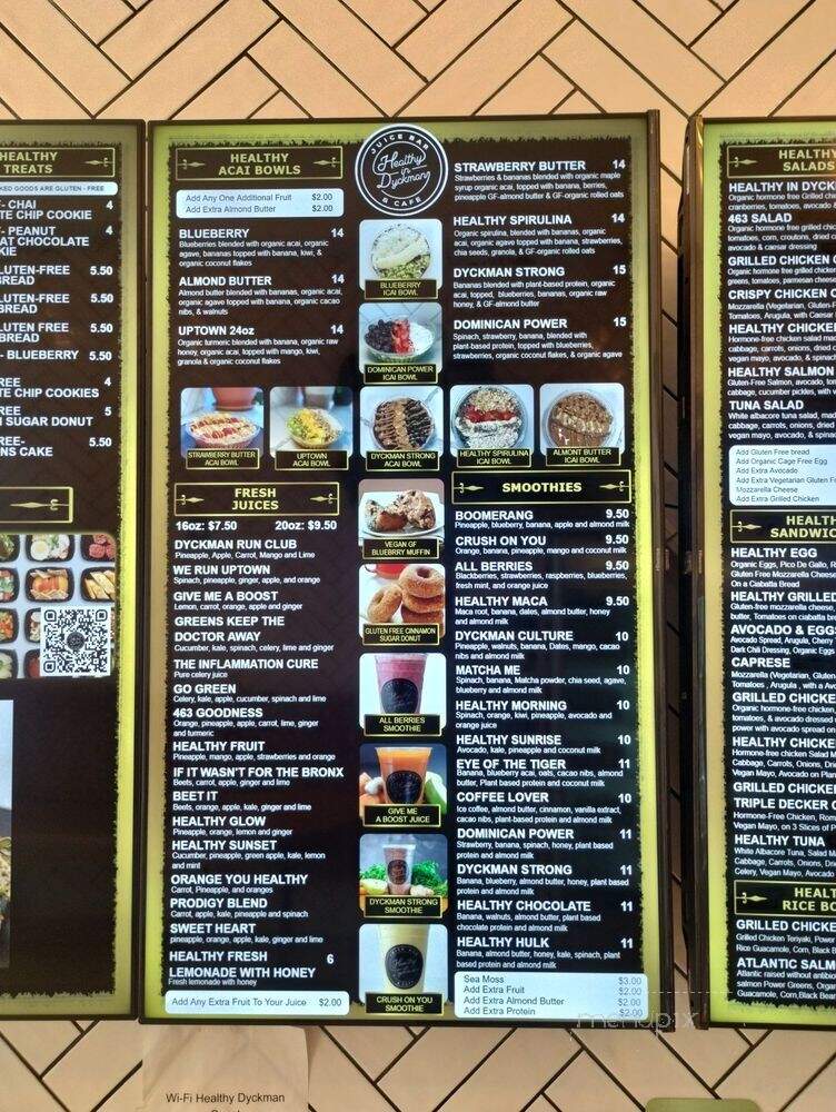 Healthy in Dyckman - The Bronx, NY menu_pic