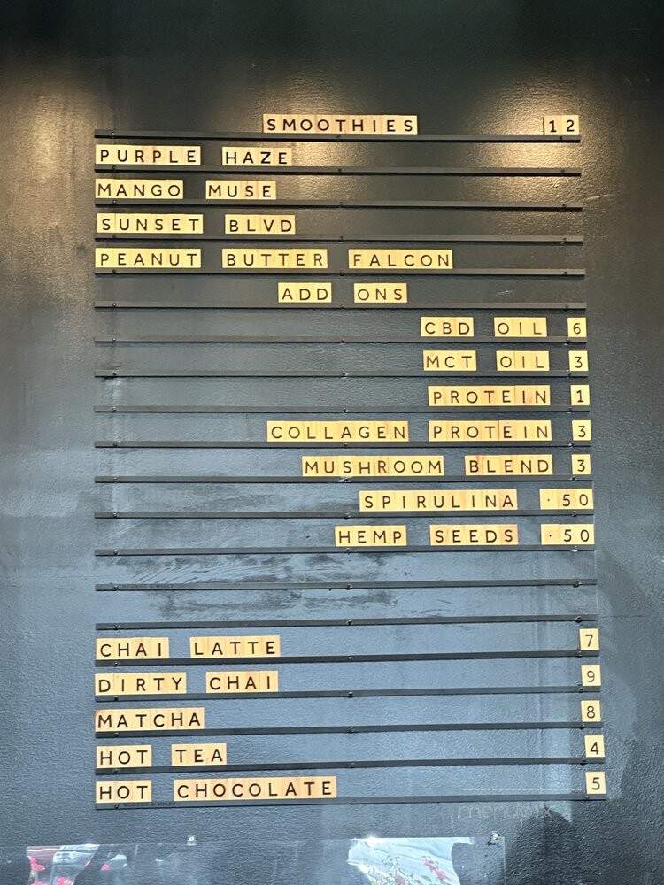 Doppio - Corolla, NC menu_pic