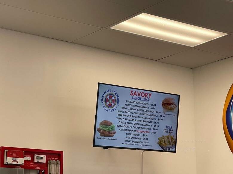 Chesapeake Doughnut Company - Saint Charles, MD menu_pic