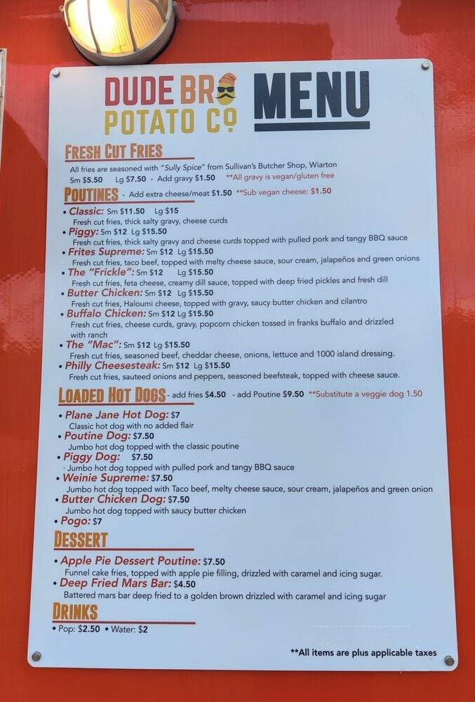 Dudebro Potato - Tobermory, ON