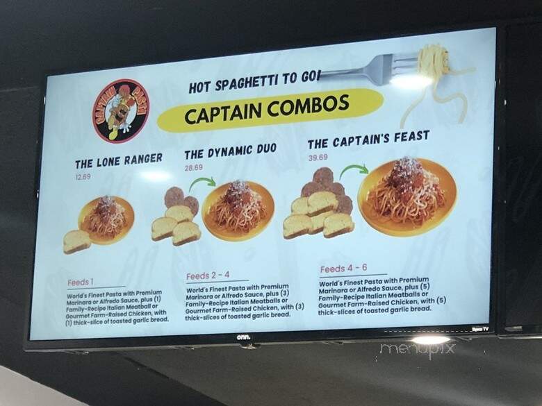 Captain Pasta - Edmond, OK