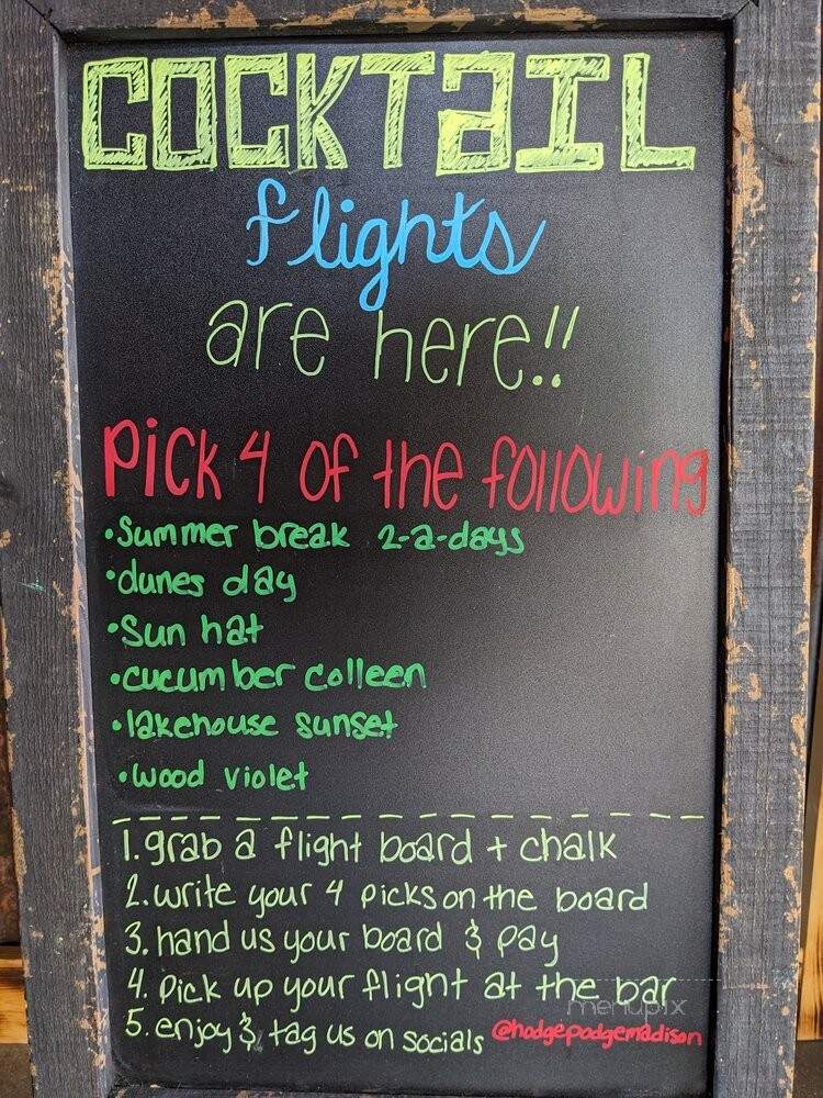 Hodge Podge - Verona, WI menu_pic