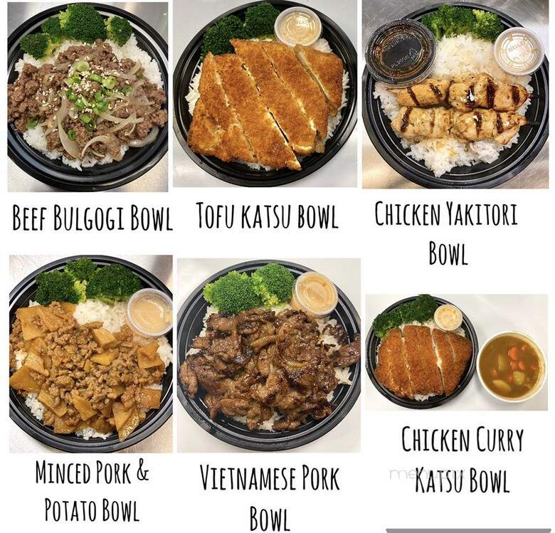 Nozomu Bento & Bowl - San Antonio, TX menu_pic