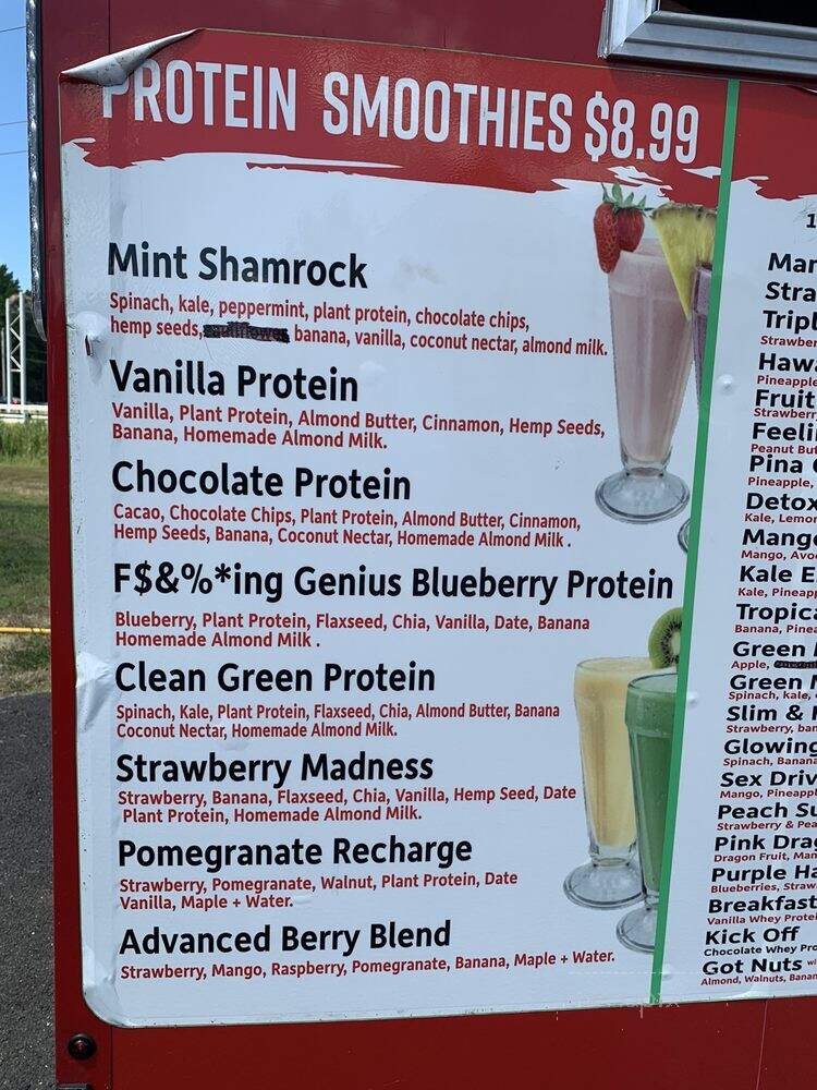Exotic Wings and Smoothies - Grasonville, MD menu_pic