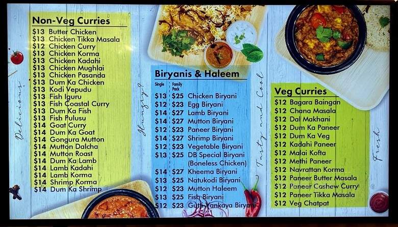 Desi Bites - Overland Park, KS menu_pic