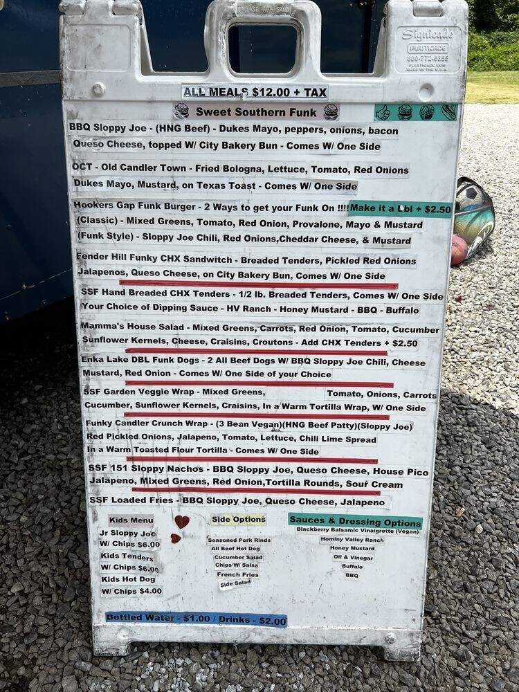 Sweet Southen Funk - Candler, NC menu_pic