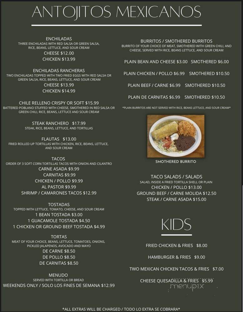 Carmen Kitchen - Northglenn, CO menu_pic