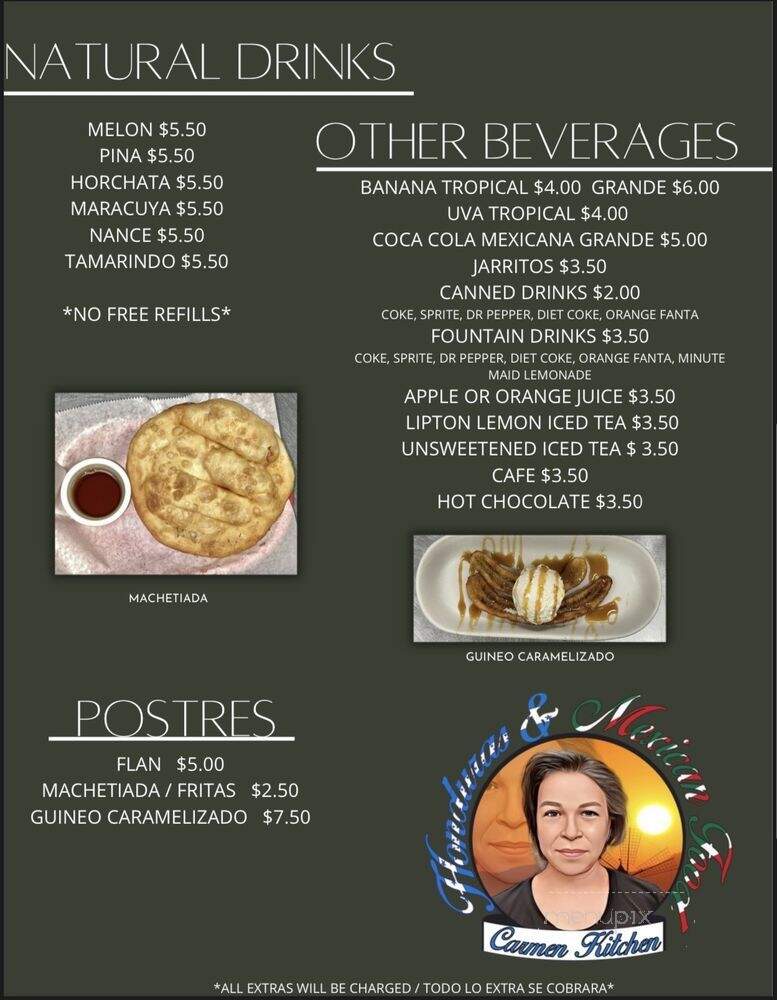 Carmen Kitchen - Northglenn, CO menu_pic