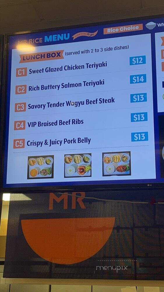 Mr Rice - South Salt Lake, UT menu_pic