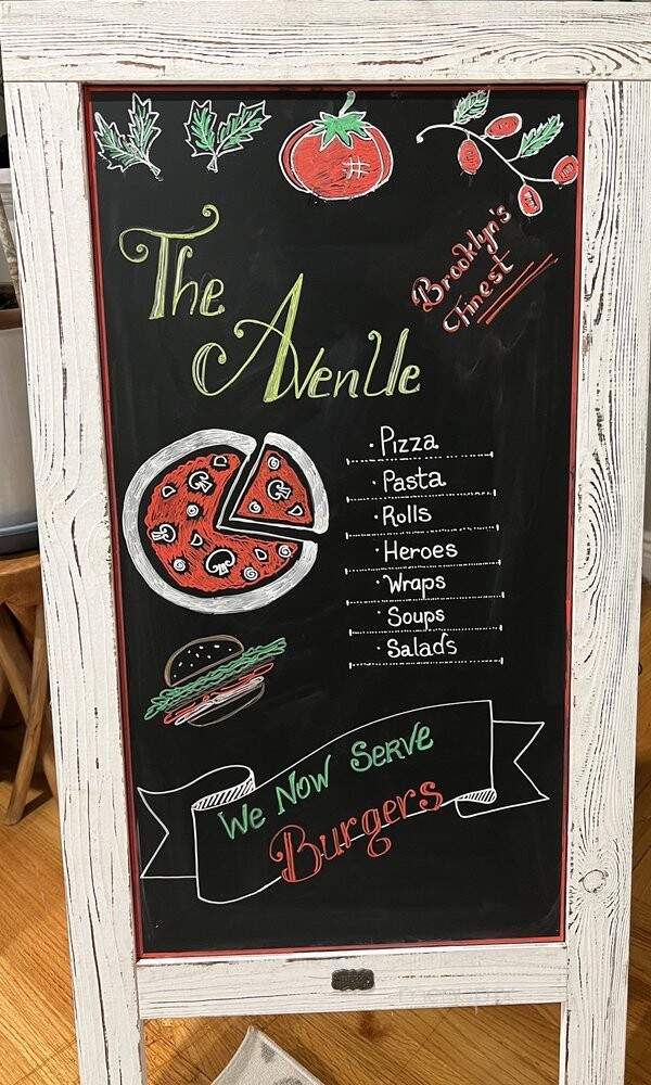 AvenUe Pizza - Brooklyn, NY menu_pic