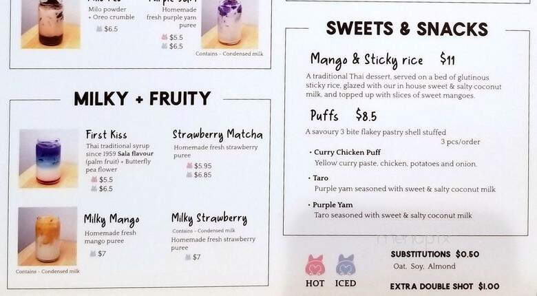 Lamoon Thai Cafe - Toronto, ON menu_pic