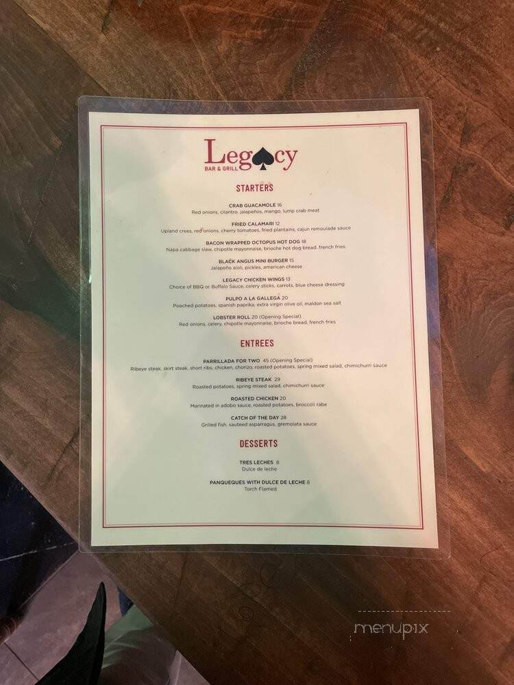 Legacy Bar & Grill - New York, NY