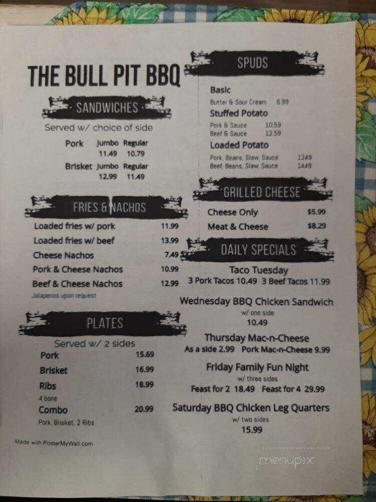 The Bull Pit BBQ - Hot Springs, AR