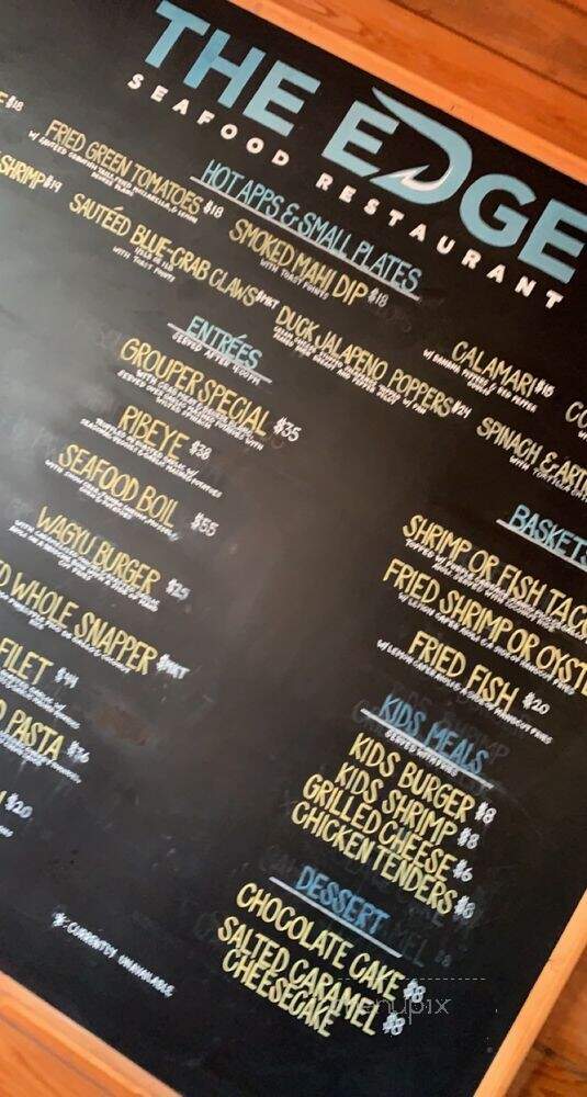 SkyBar at Edge Seafood - Destin, FL menu_pic