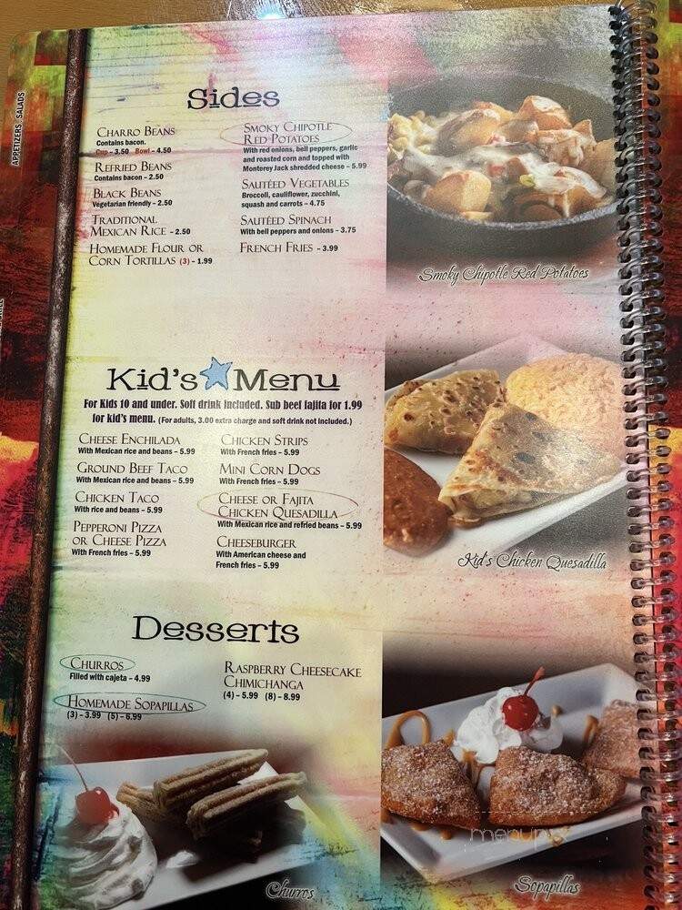 La Cantina Mexican Grill - Houston, TX menu_pic