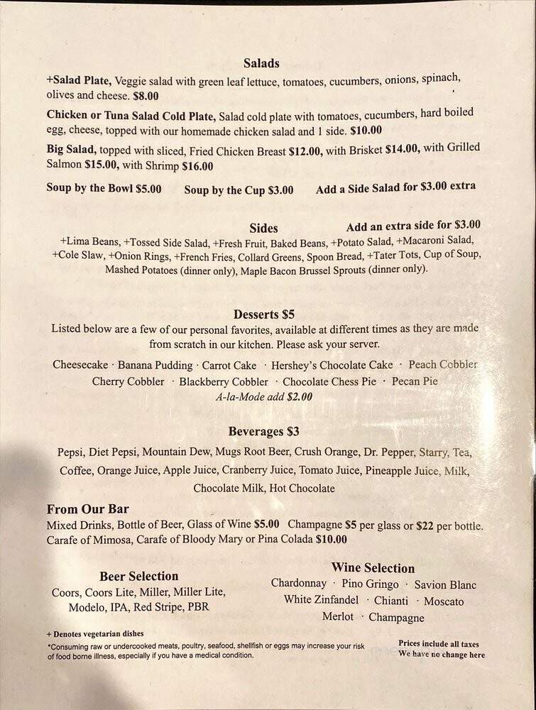 Kitchen33 - Glen Allen, VA menu_pic