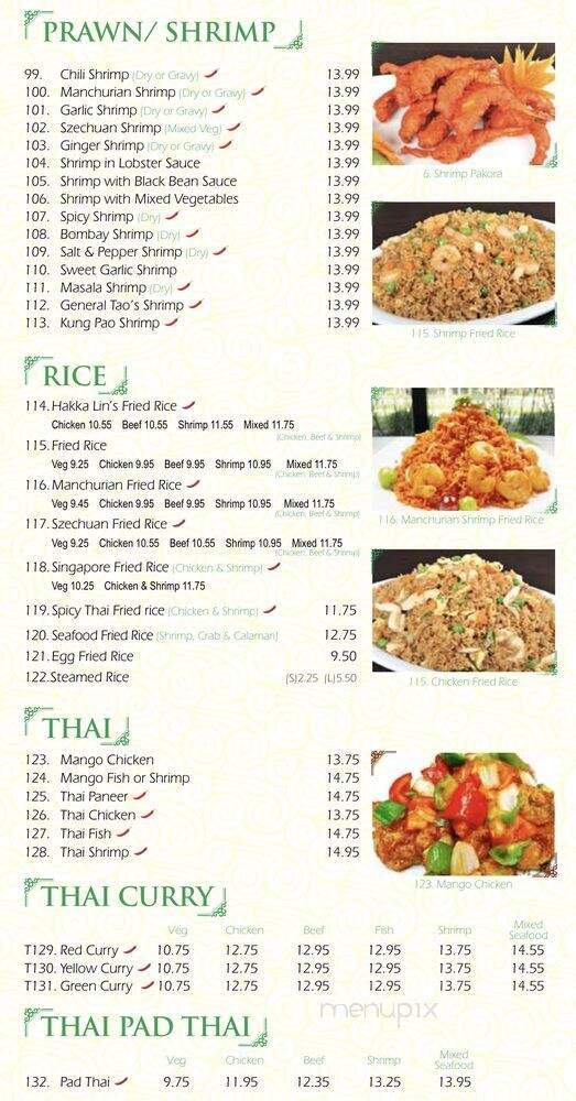 Hakka Lin's Garden - London, ON menu_pic
