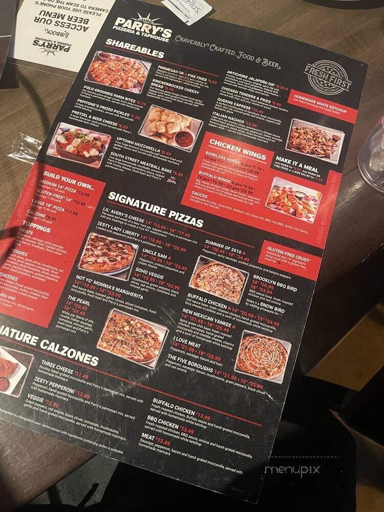 Parry's Pizzeria & Taphouse - Lubbock, TX