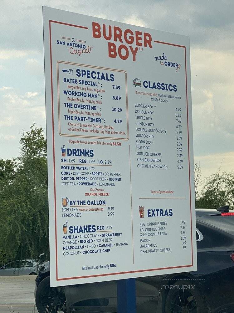 Burger Boy - Live Oak, TX menu_pic
