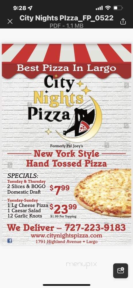 City Nights Pizza - Clearwater, FL