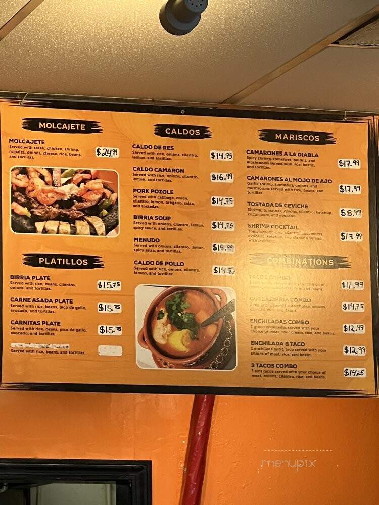 Lalo's Taqueria - Fresno, CA menu_pic
