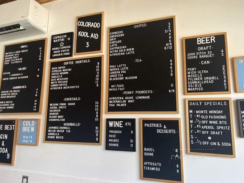 Penny Drip - Fort Wayne, IN menu_pic