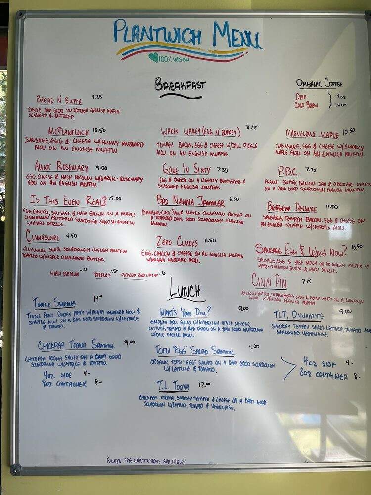 Plantwich - Glen Rock, NJ menu_pic