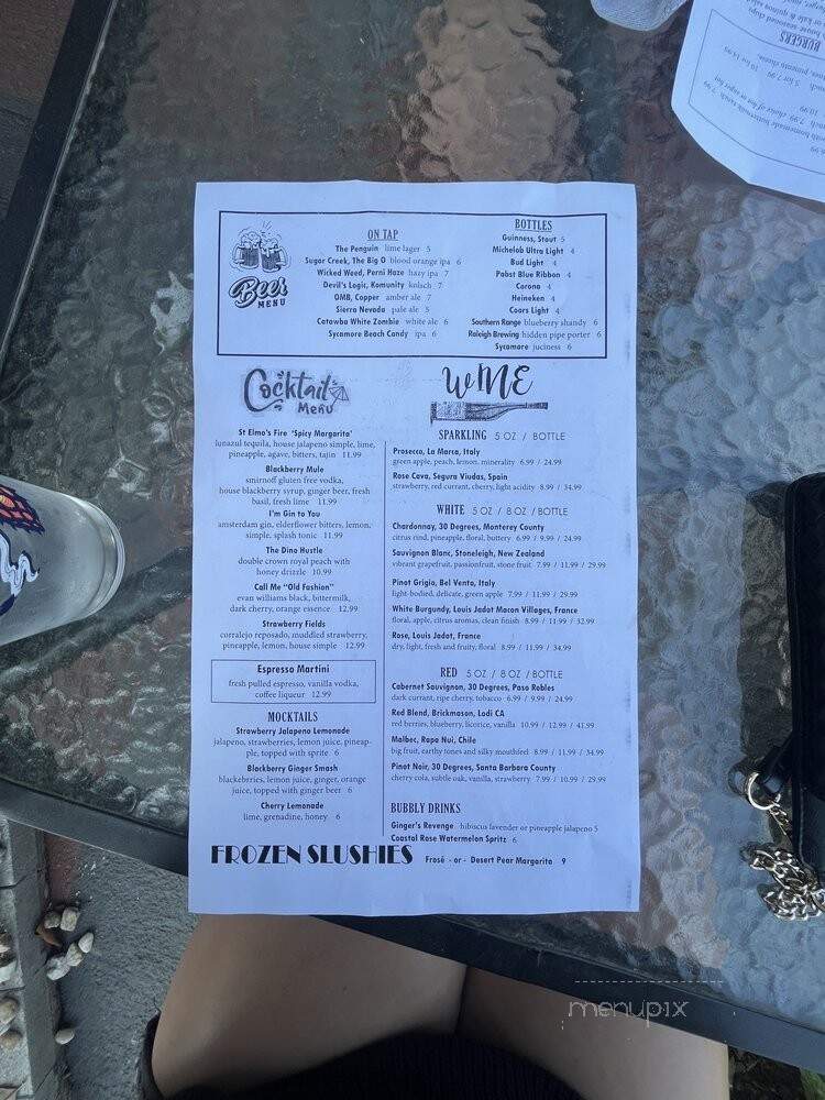 Penguin Drive In - Charlotte, NC menu_pic