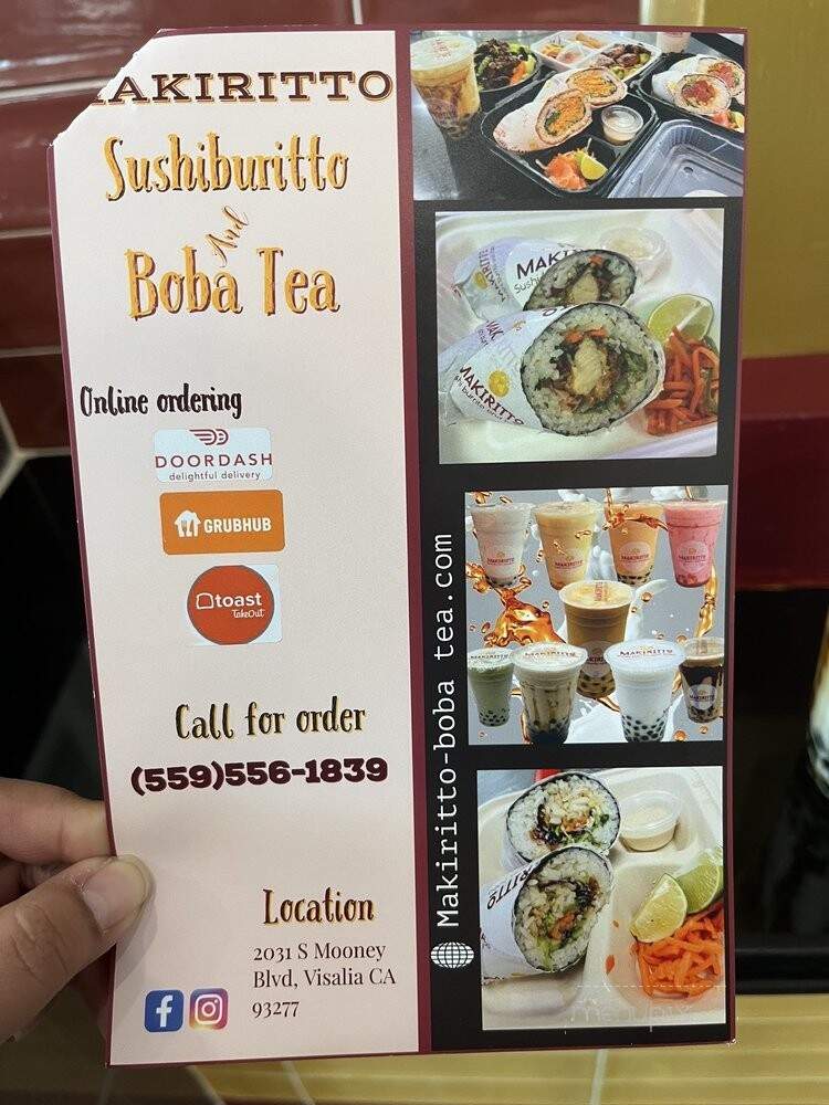 Makiritto - Visalia, CA menu_pic