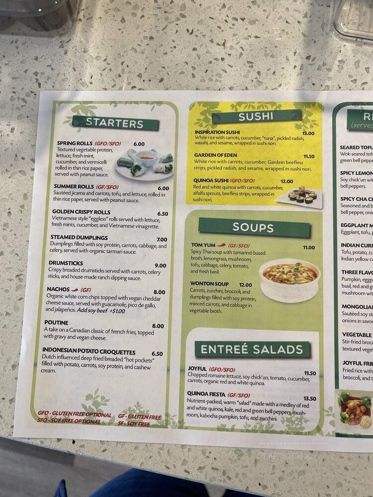 Loving Hut - Glendora, CA menu_pic
