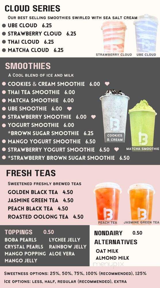 BesTeas Boba - Norwalk, CA menu_pic