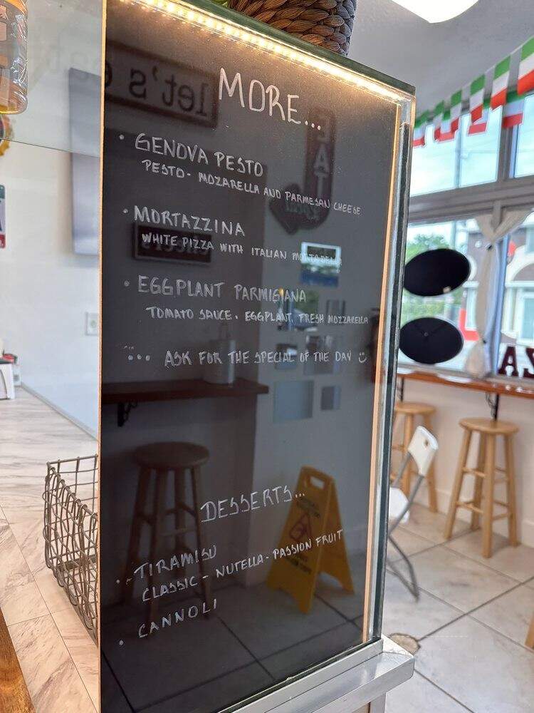 Casa Roma Pizza al Taglio - Miami, FL menu_pic