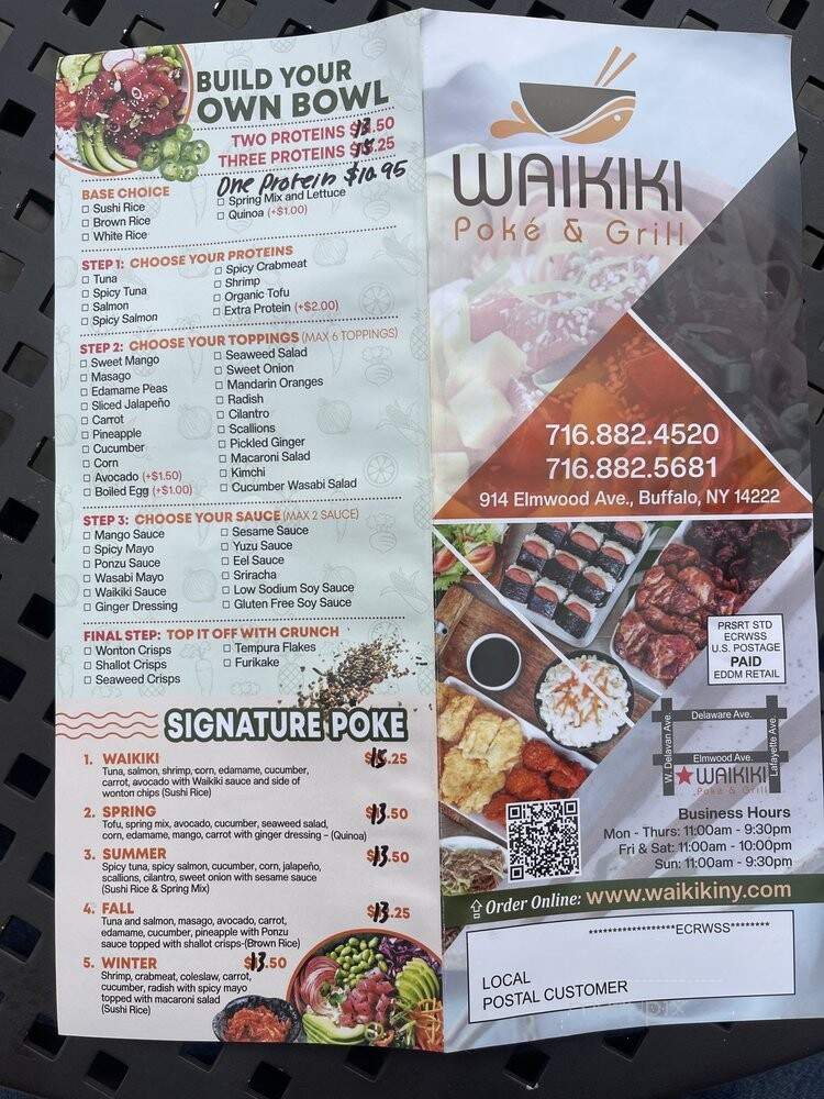 Waikiki Poke & Grill - Buffalo, NY