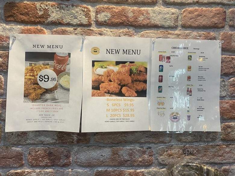 Chicken Bee - Greensboro, NC menu_pic