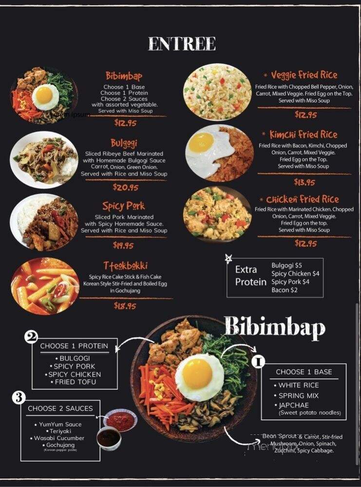 Chicken Bee - Greensboro, NC menu_pic