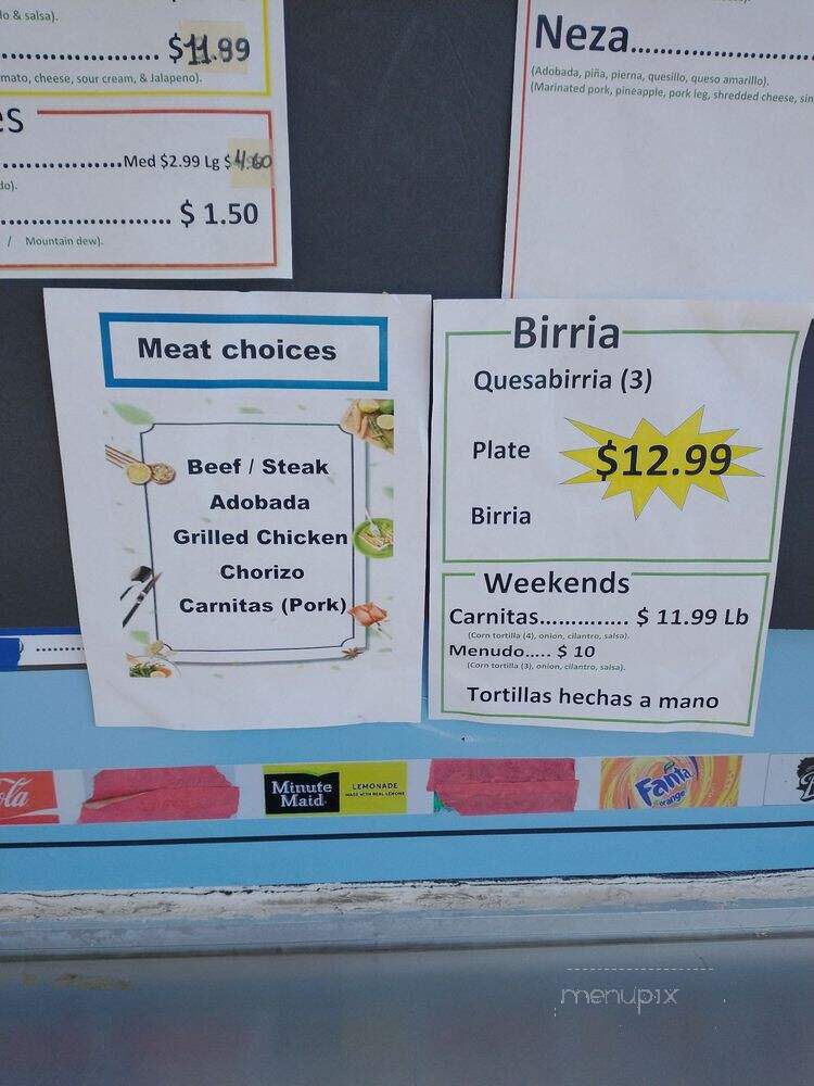 Mr. Burrito Grill - West Sacramento, CA menu_pic