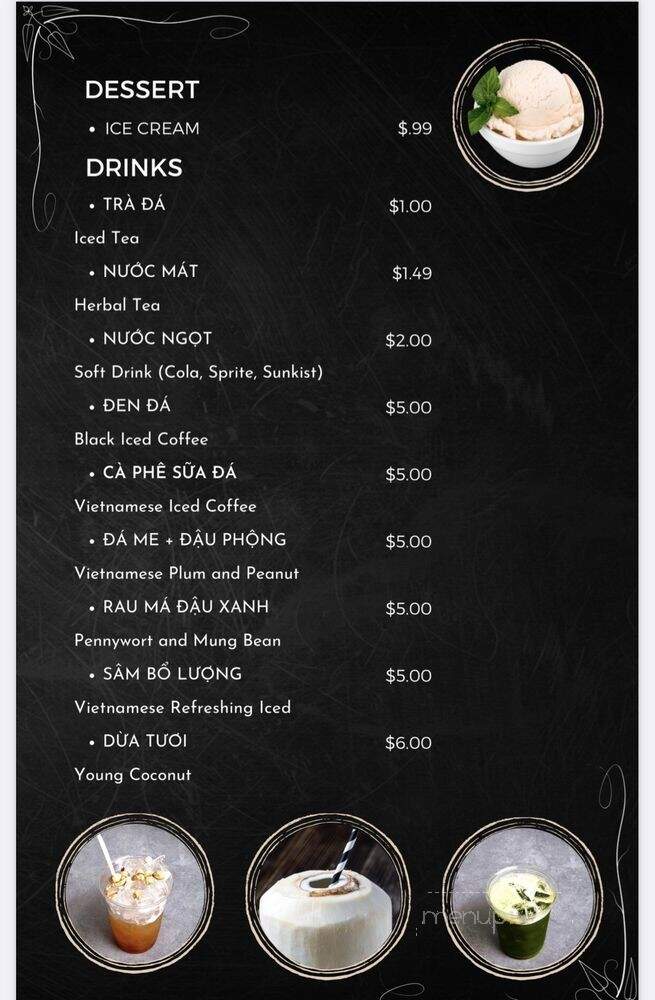 Loi's Kitchen - Garden Grove, CA menu_pic