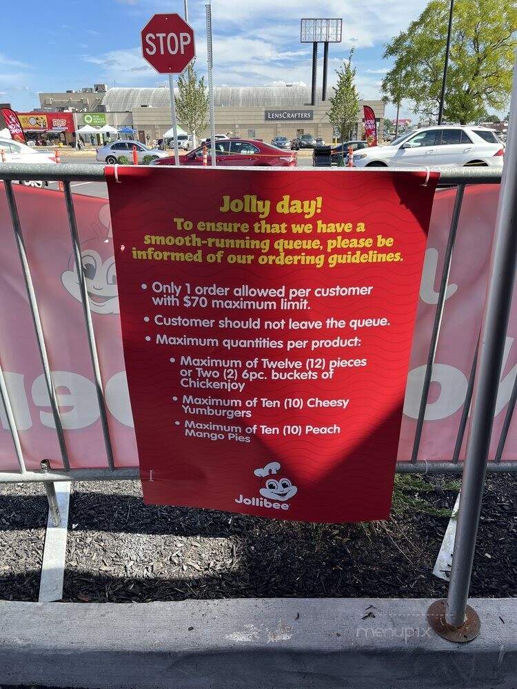 Jollibee - Philadelphia, PA menu_pic