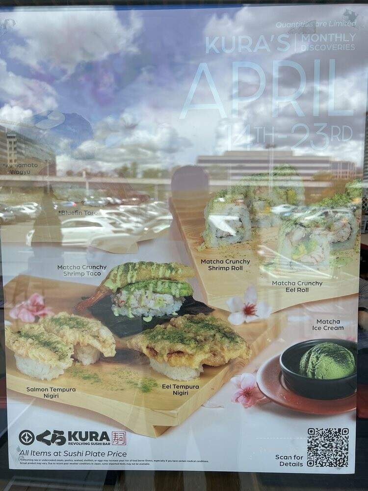 Kura Revolving Sushi Bar - Tysons, VA menu_pic
