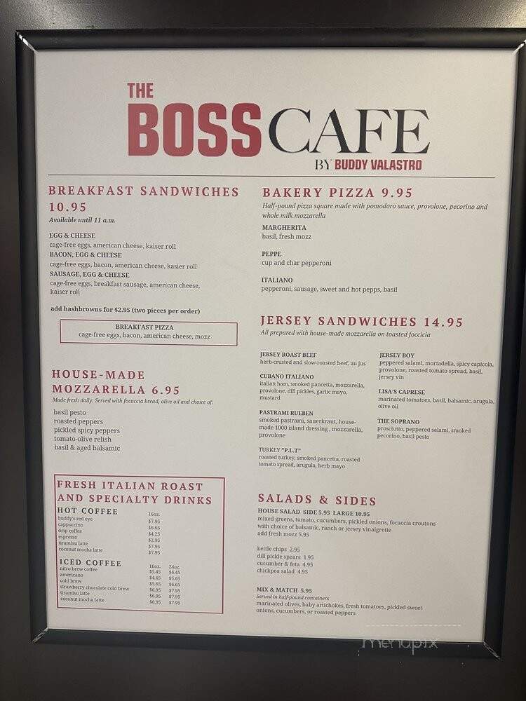 Boss Cafe - Las Vegas, NV menu_pic