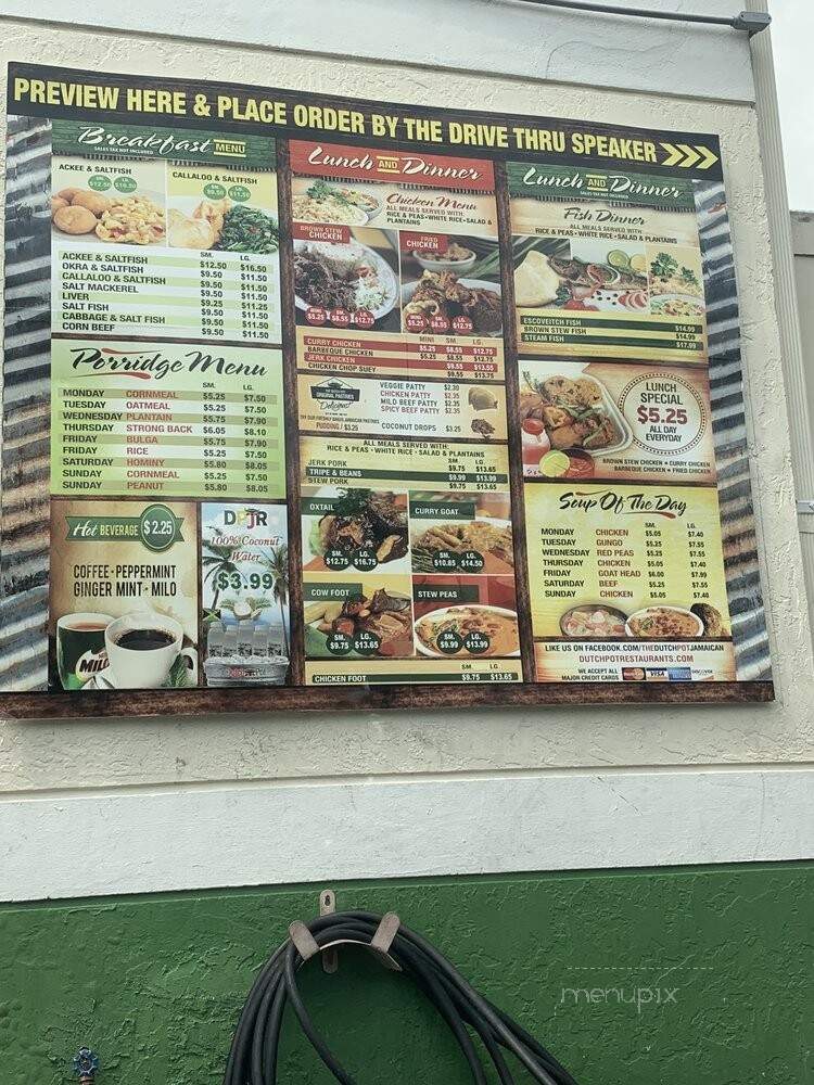 The Dutch Pot - Fort Lauderdale, FL menu_pic