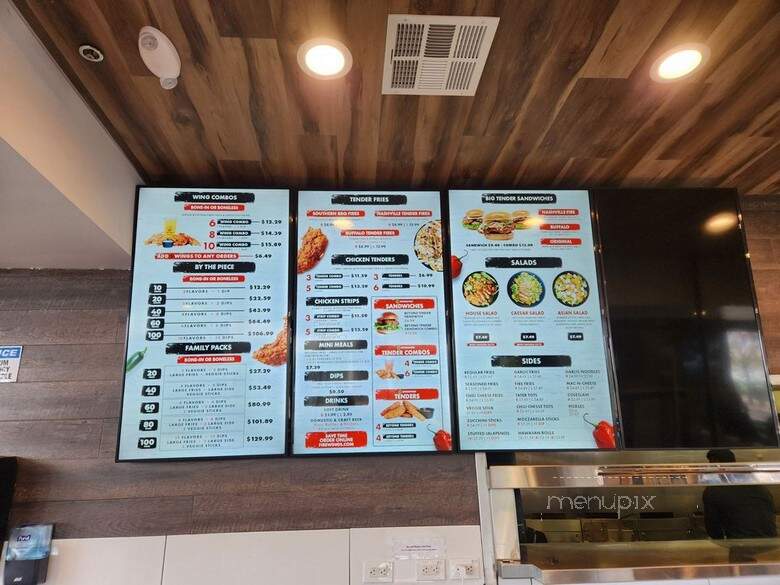 Fire Wings - Tracy, CA menu_pic