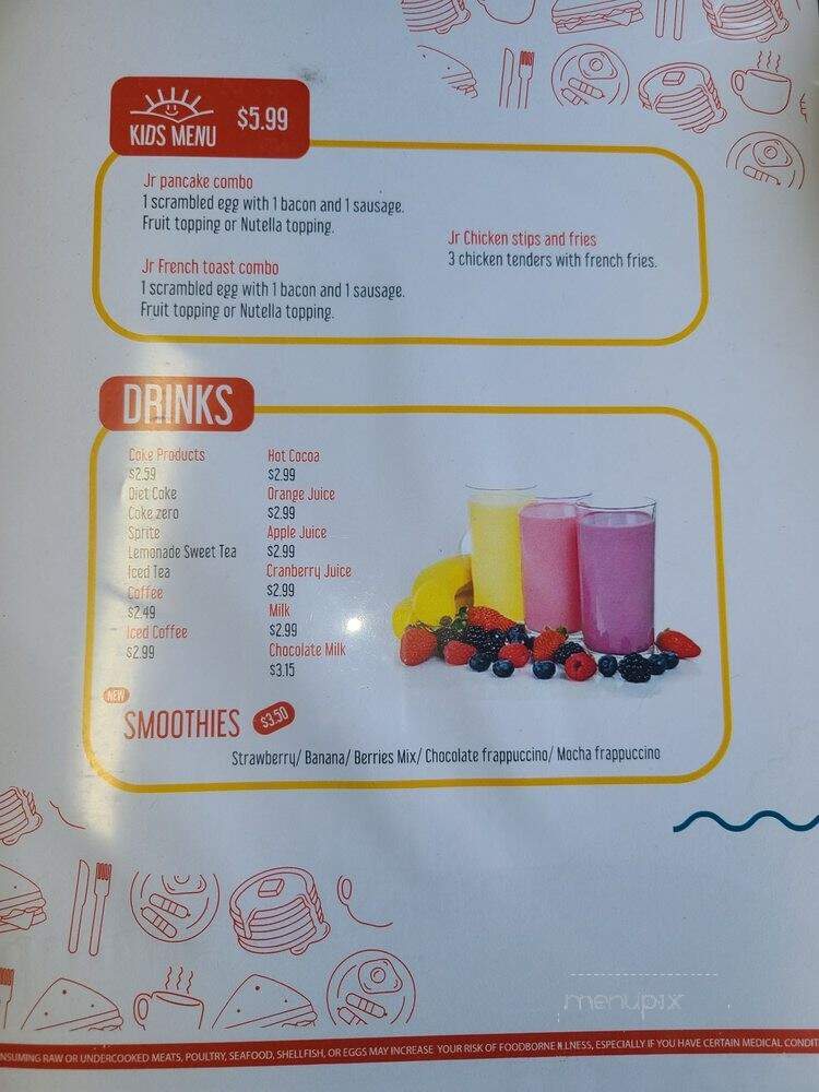 Rise and Shine Breakfast Place - North Charleston, SC menu_pic