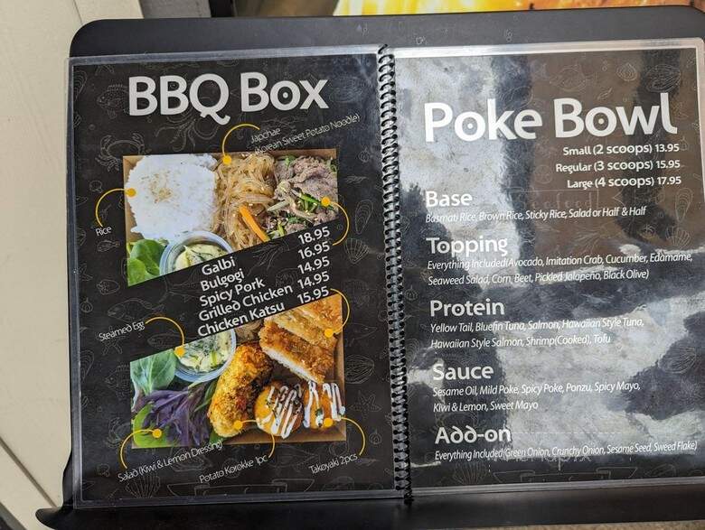Pokemoon - Encinitas, CA menu_pic