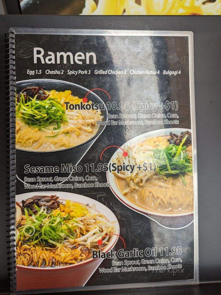 Pokemoon - Encinitas, CA menu_pic