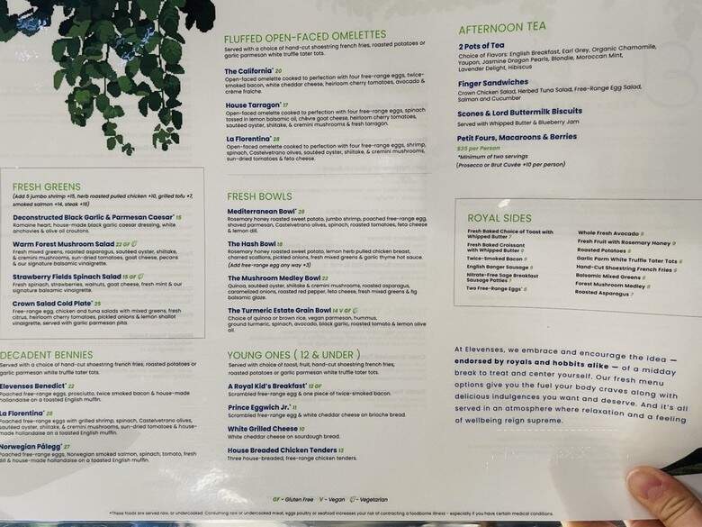 Elevenses Fresh Table & Bar - Virginia Beach, VA menu_pic