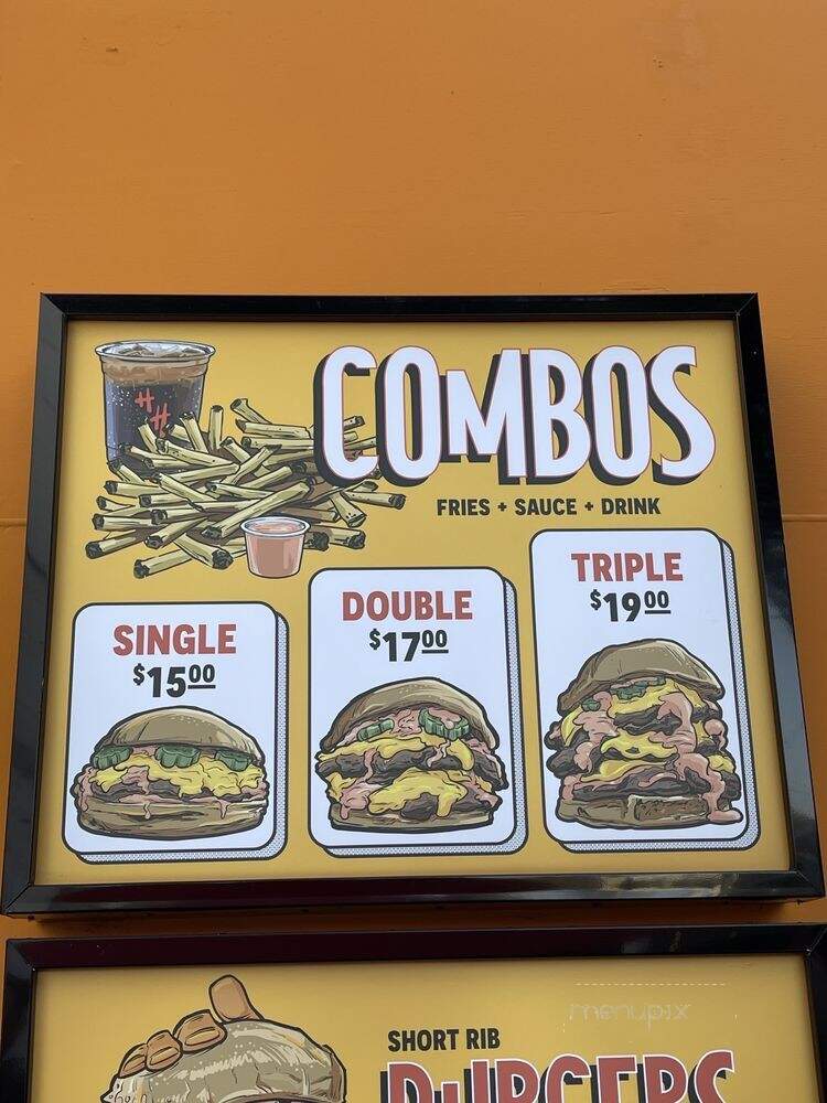 Heavy Handed - Santa Monica, CA menu_pic