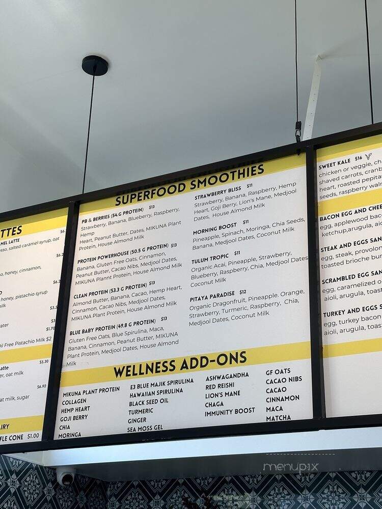 Honey Greens Cafe - Downey, CA menu_pic